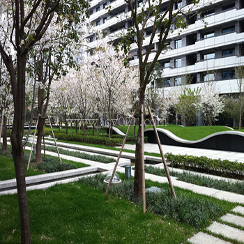 上海綠化景觀公司、上海庭院景觀工程、上海庭院景觀設計、上海小區綠化 .